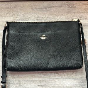 Black coach purse used